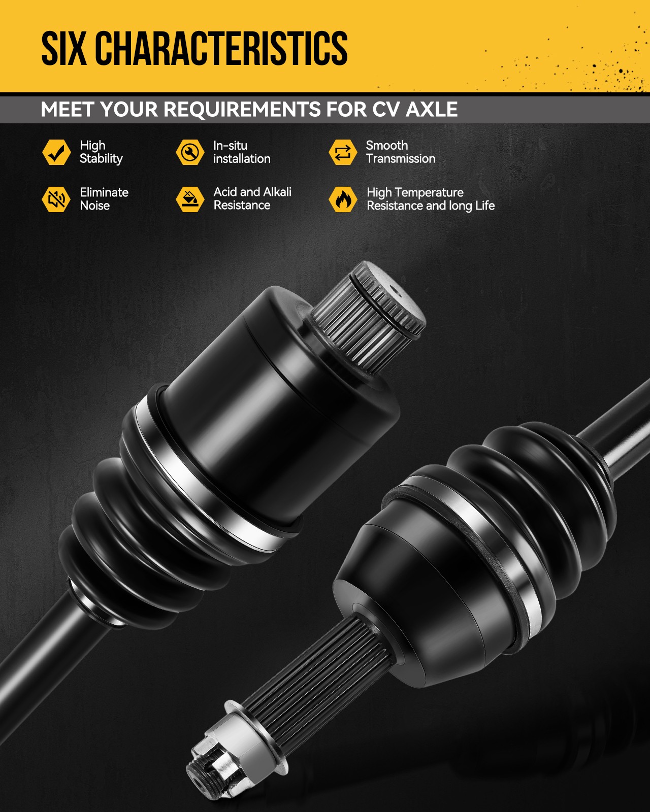 CV Axle Shaft Assembly Front Left or Right For 2010-2014 Subaru Outback Legacy