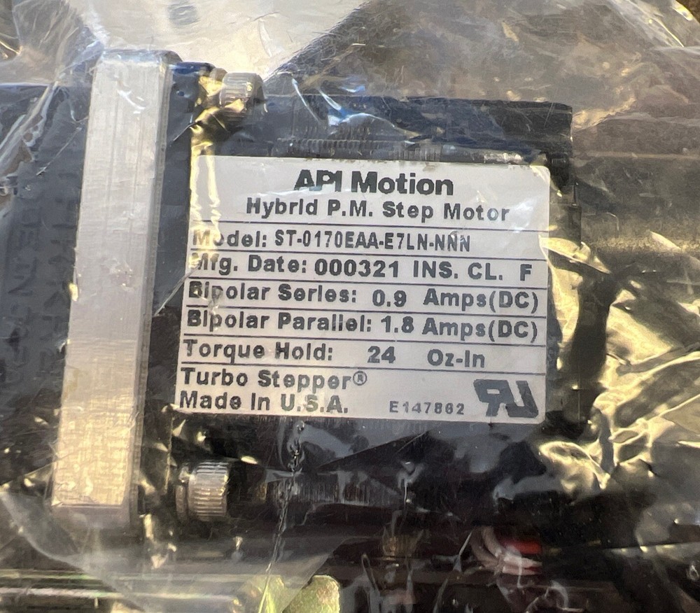 API Motion ST-0170EAA-E7LN-NNN Hybrid P.M. Step Motor