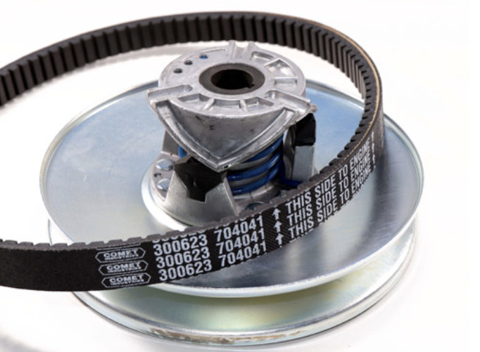 Driven (Secondary)Clutch Aftermarket w/ OEM Belt for 500/520/550 Kawasaki Mule