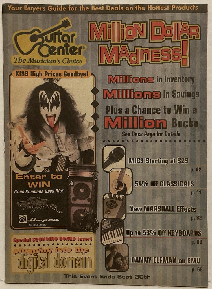 KISS MEMORABILIA BUNDLE (1990-2000) Mags, Rags & Calendar