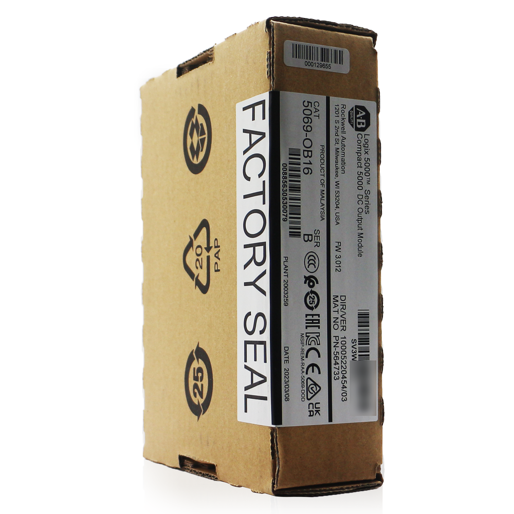 New Allen Bradley 5069-OB16 Compact 5000 DC Output Module UPS/DHL