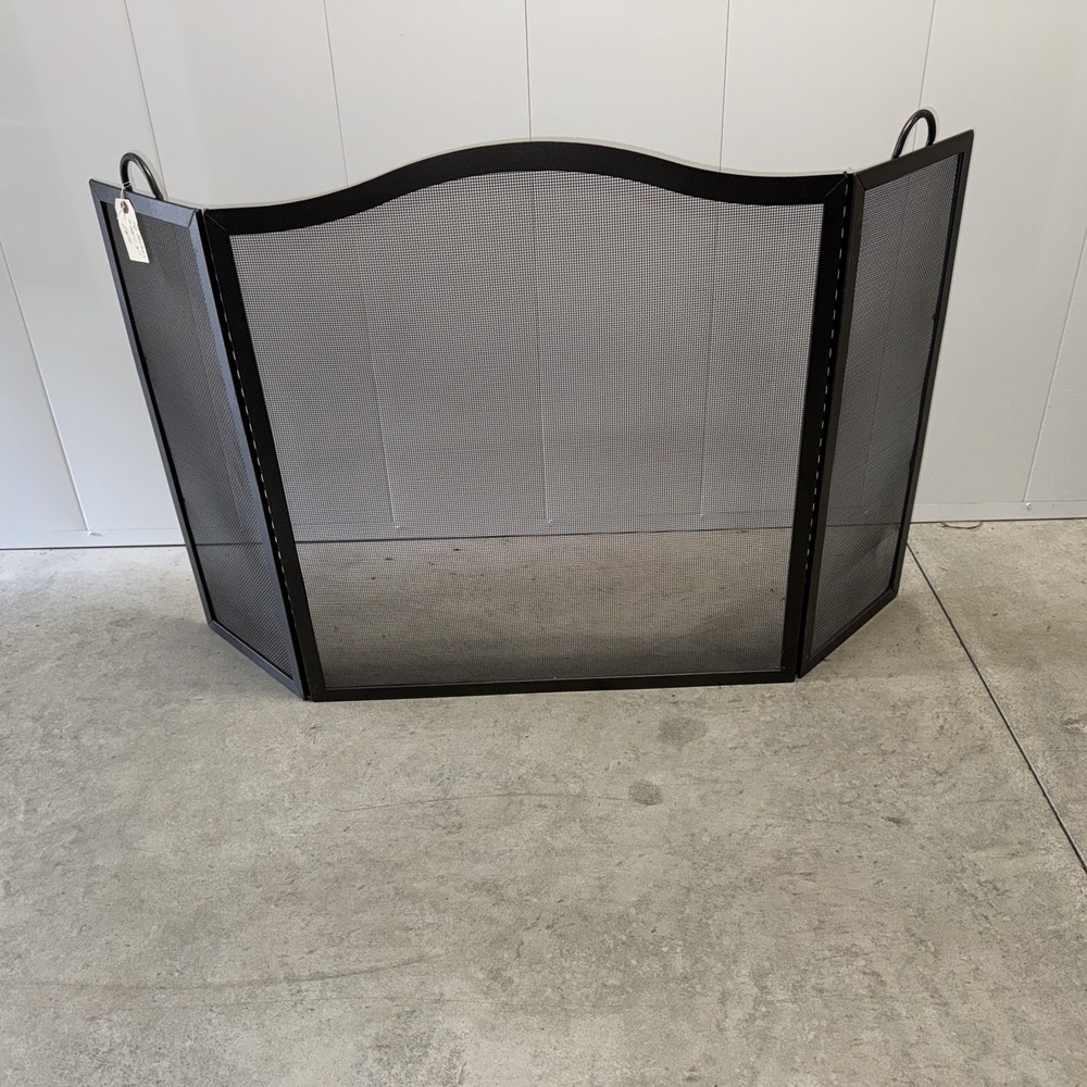 Brass & Steel Fireplace Screen