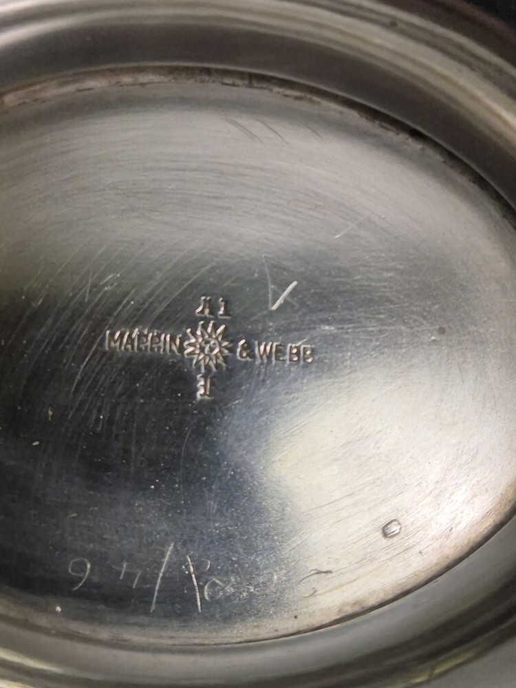 Mappin & Webb Footed Bowl Circa 1920's.