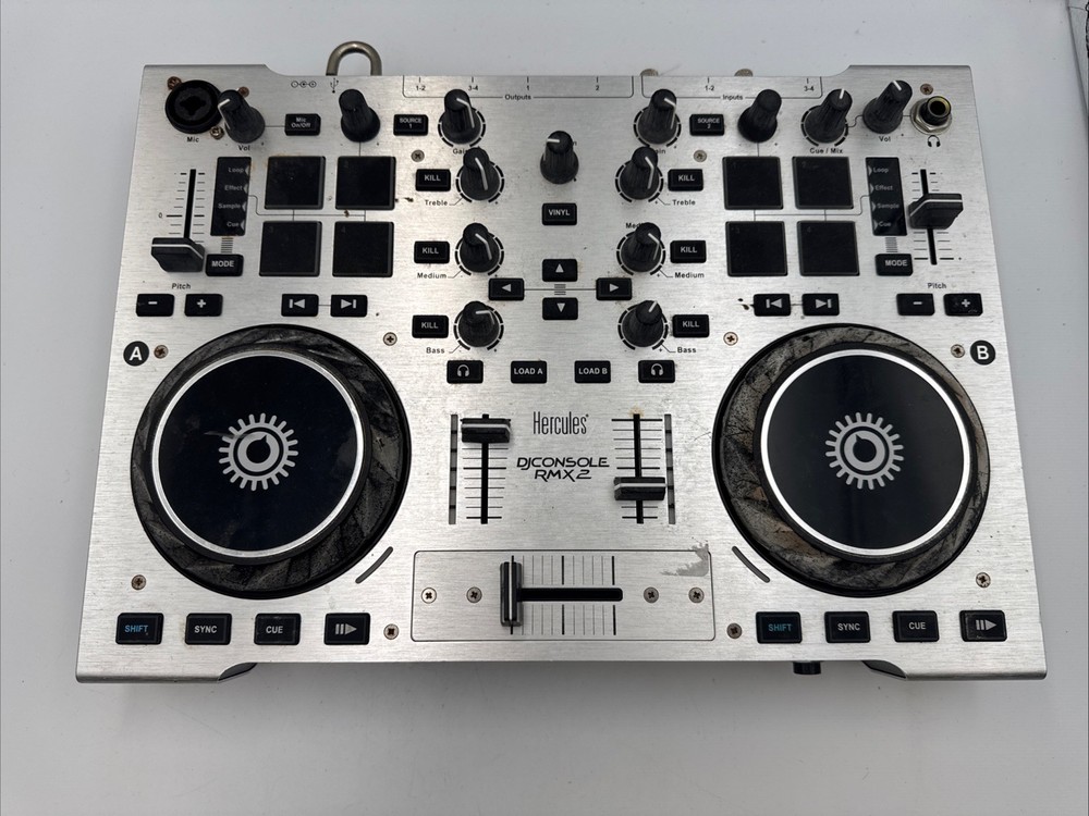 Hercules DJ Mixer Electronics DJConsole RMX 2 - UNTESTED