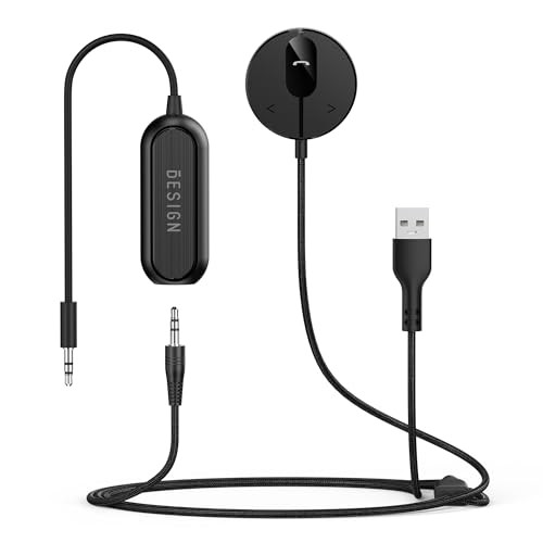 BK01 Bluetooth Car Magnet Mount Receiver with Ground Loop Noise Filter