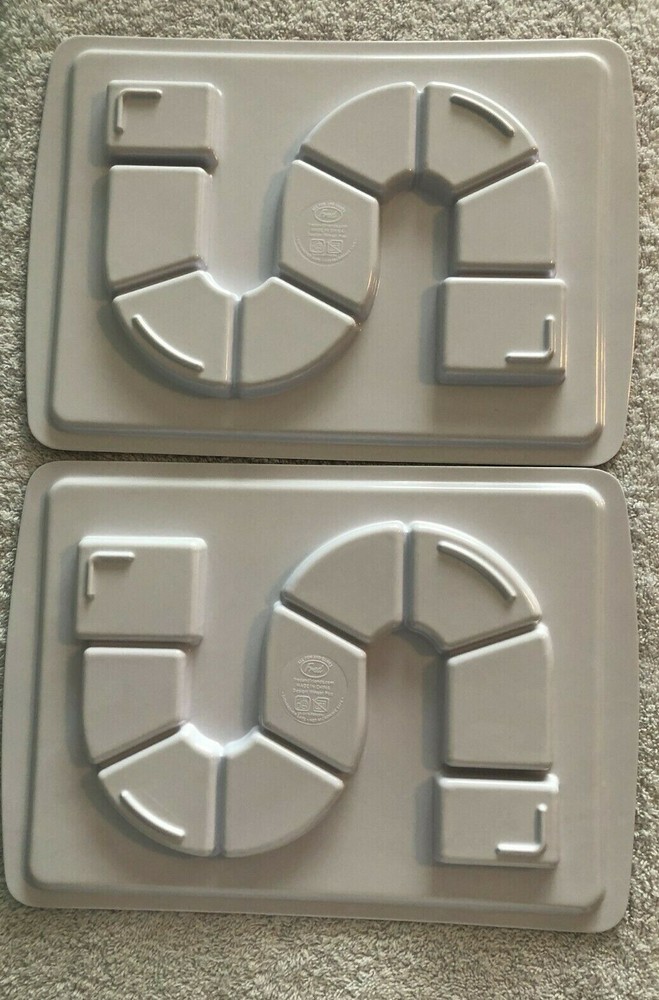 Fred - (2) Toddler Fun Game Dinner Plates - New - Stackable - Dish Washer Safe