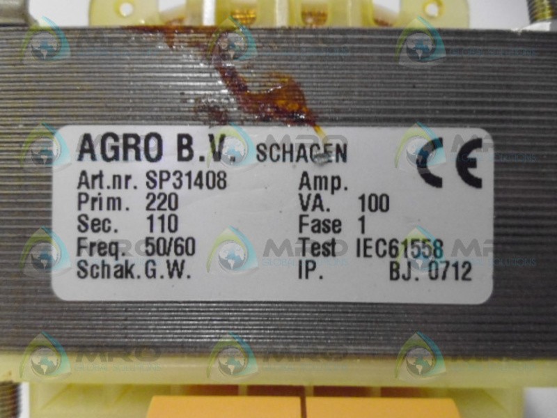 ARGO SP31408 TRANSFORMER NSNP