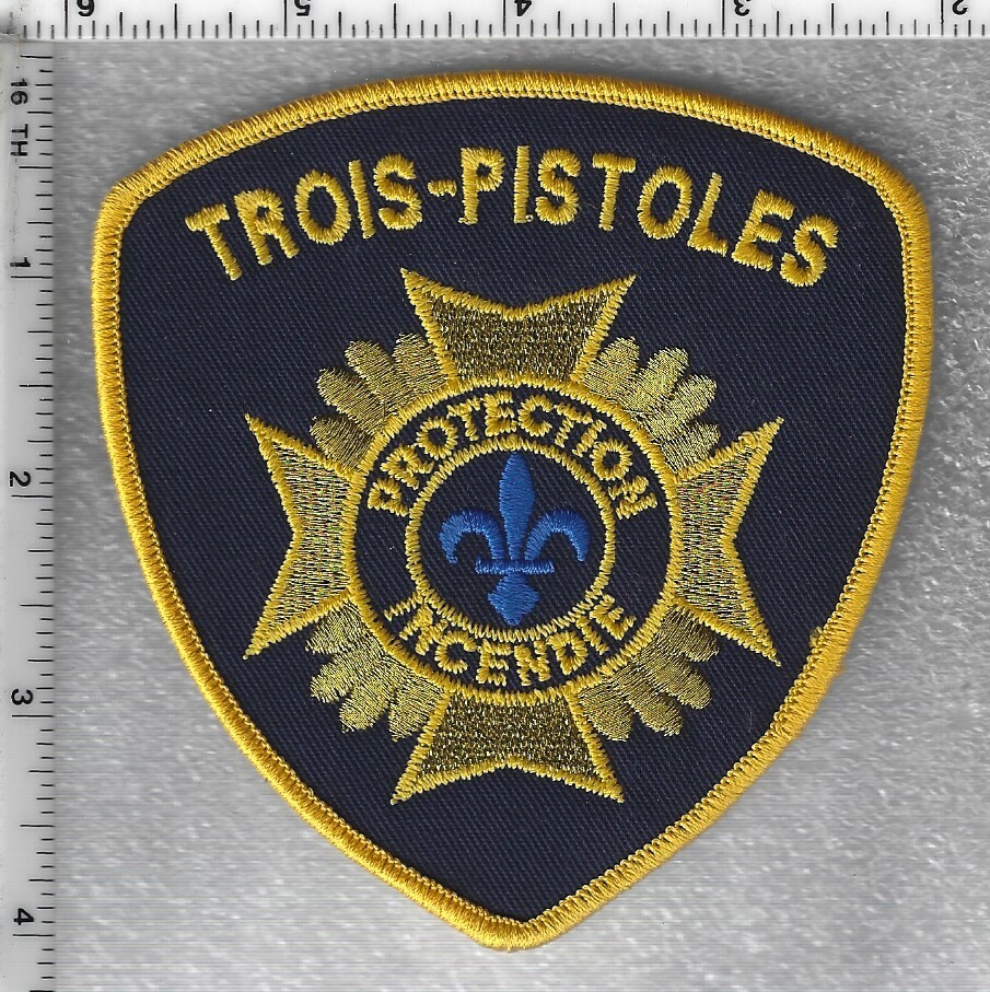 Notre-Dame de Stanbridge Incendie Fire Dept.  (Quebec, Canada)  Shoulder Patch