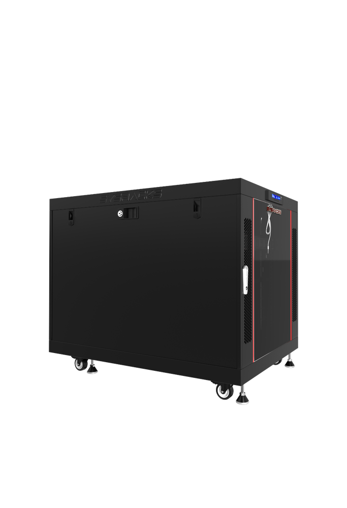 12U Server Rack Cabinet Premium Network Enclosure 35" Depth Data Cabinet wheels