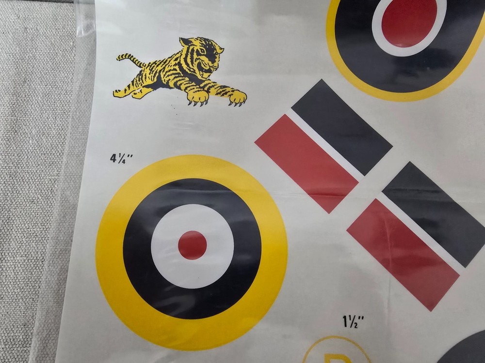 Major Decals Model Aircraft Pressure Sensitive Decals - British