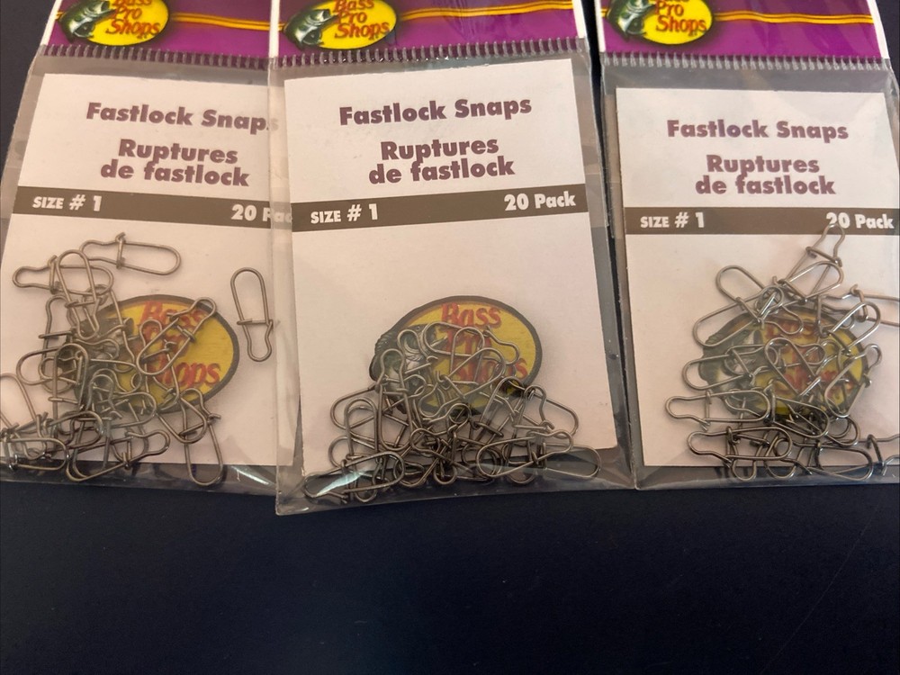 Bass Pro Shops Fastlock Snaps Size #1