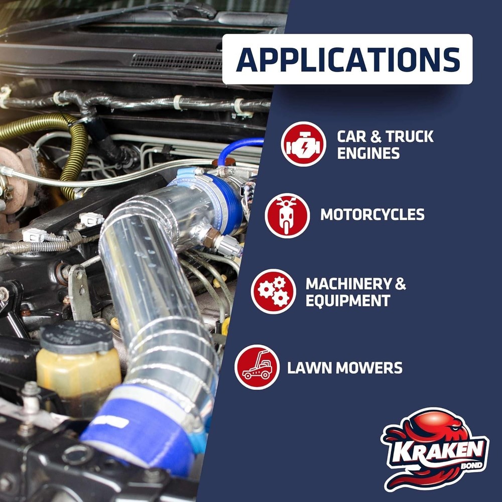 Engine Cleaner Spray - 2x12.3 fl. Oz Engine Degreaser for Engine Bay, Gunk, a...