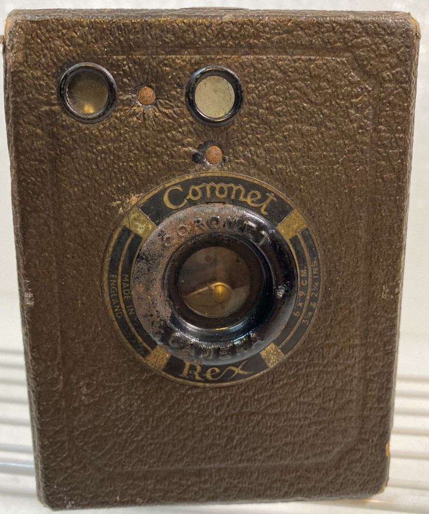 Vintage Cornet Rex Box Camera Leather Case Great Condition