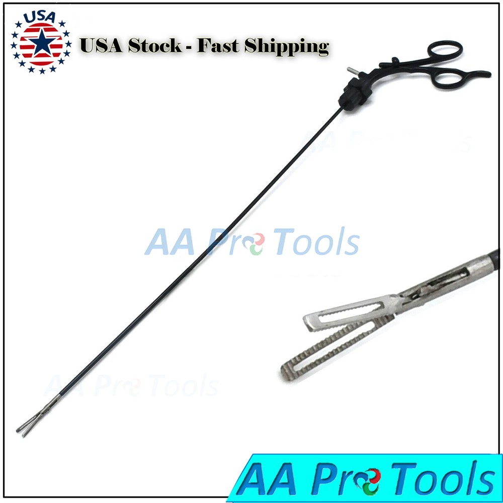 Lapar GRASSPING Grasper Forceps 200x3mm Endoscopy Instruments LP-059