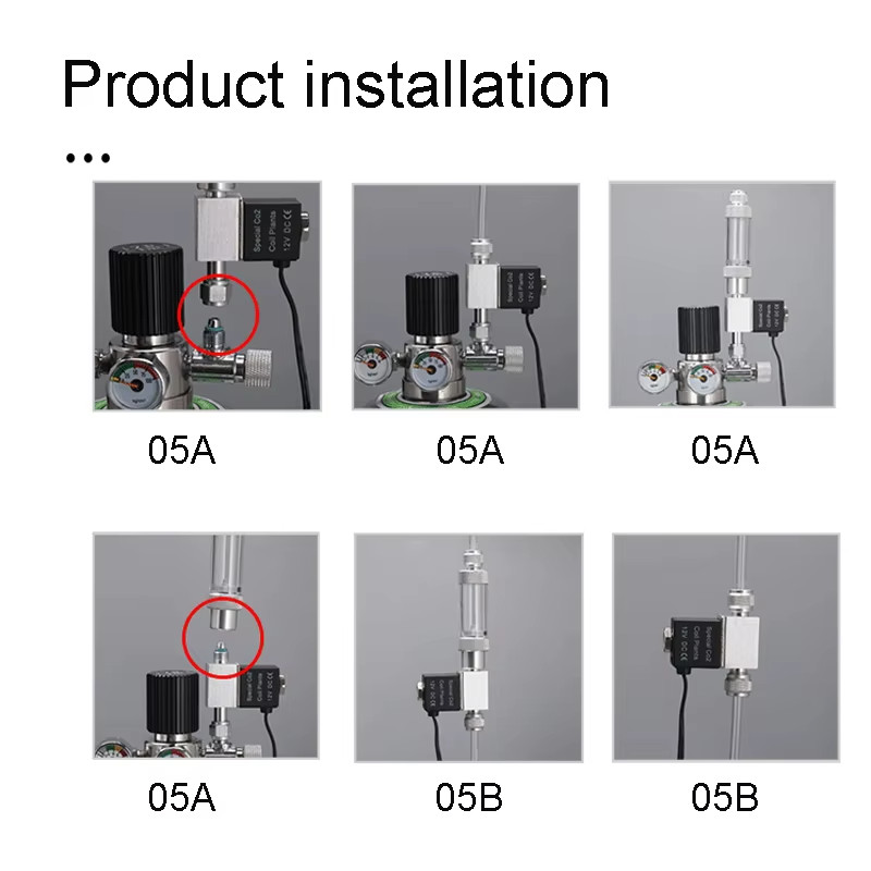 Aquarium Solenoid Valve Controller Quantity Co2 Aquarium Accessories DC12V