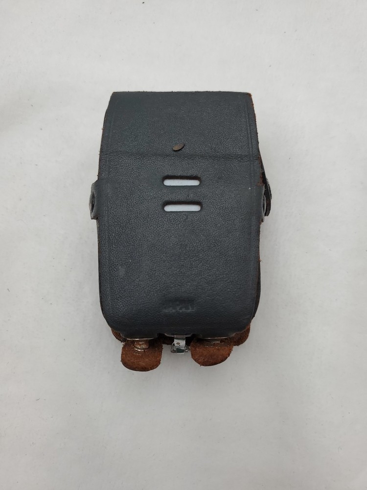 Gold Crest Camera Light Meter Leather Snap Close Case Untested Vintage Japan