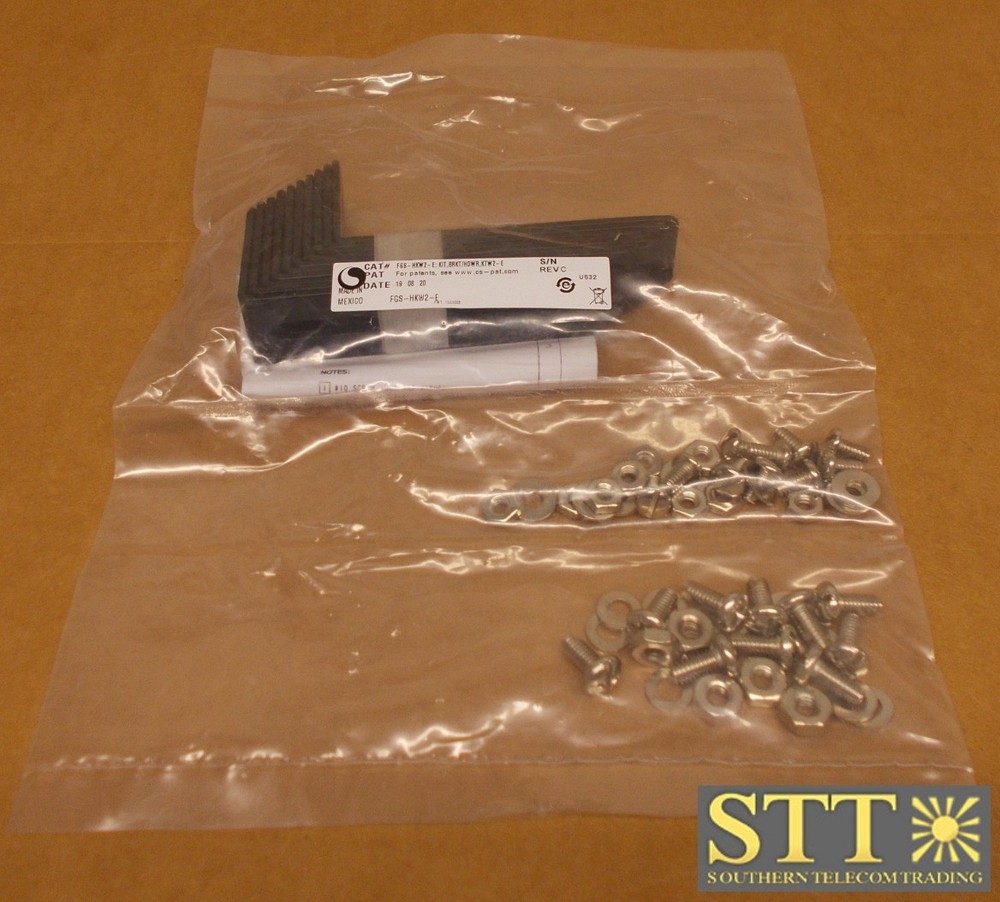 FGS-HKW2-E COMMSCOPE / TE / ADC 2 X 4 VERTICAL KTW2-E MOUNT KIT 10 PACK NEW