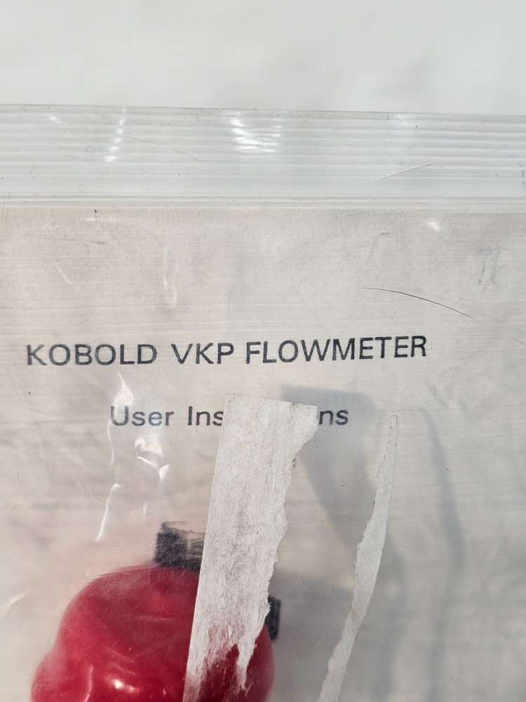 Kobold Visual Flow Meter VKP-4020 250 PSI Max New Surplus