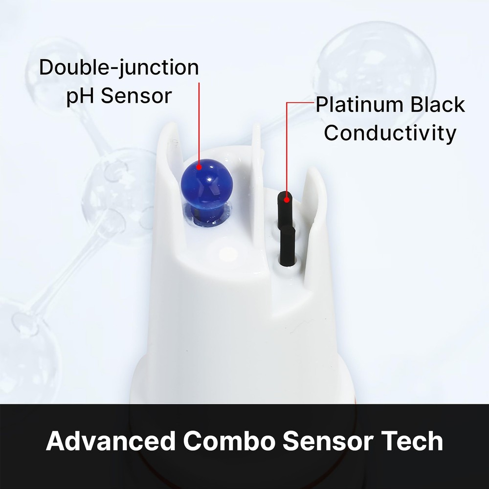 Apera Instruments, LLC-AI3719 PC60-Z Bluetooth Multi-Parameter Smart Tester P...