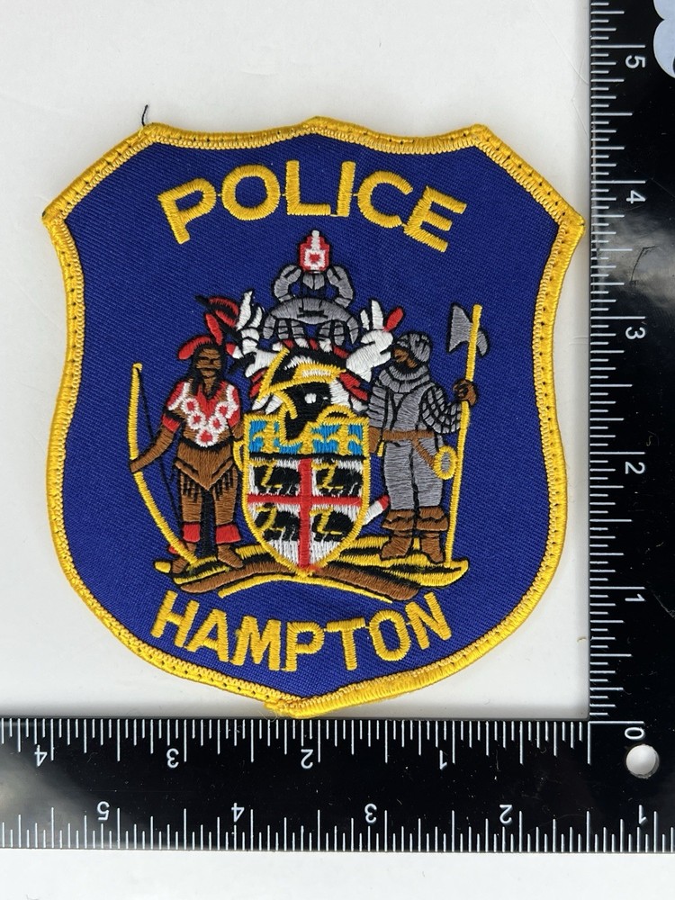 Hampton Police (Virginia) Shoulder Patch ID 36