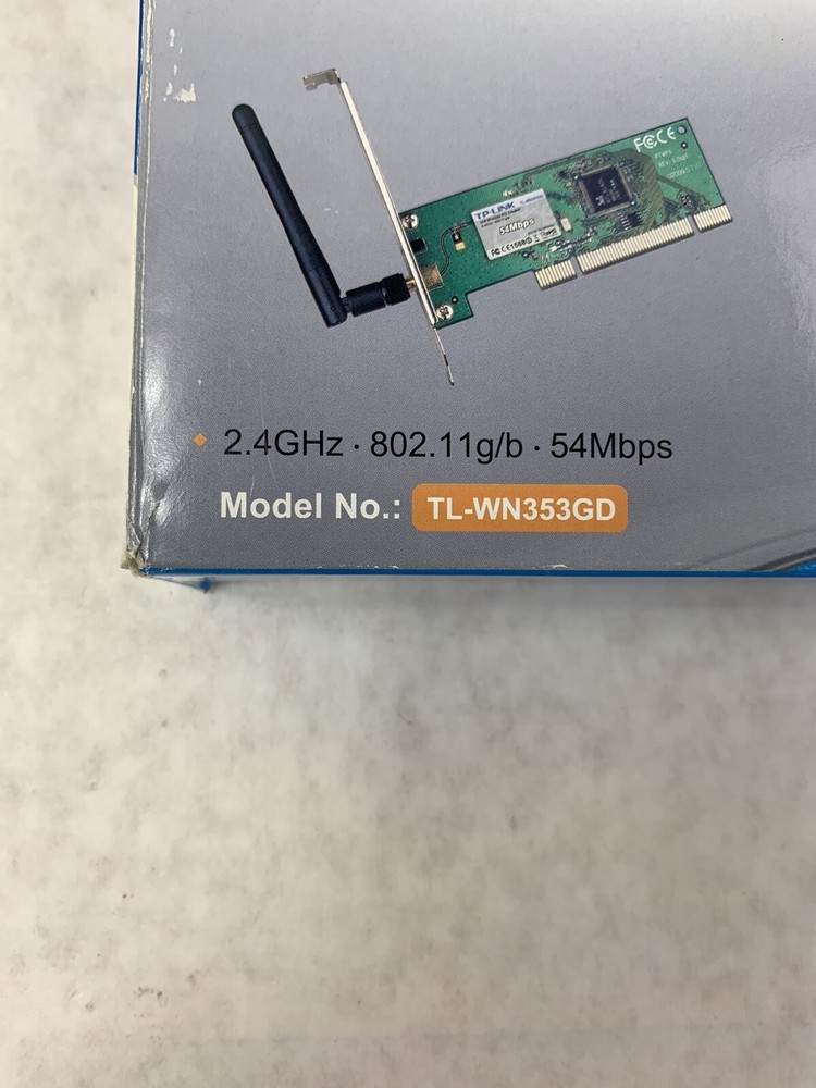TP-Link 54M Wireless PCI Adapter TL-WN353GD