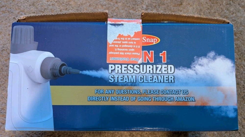 ViperSnap Handheld Steam Cleaner & 14 piece accessory kit Tested CIB
