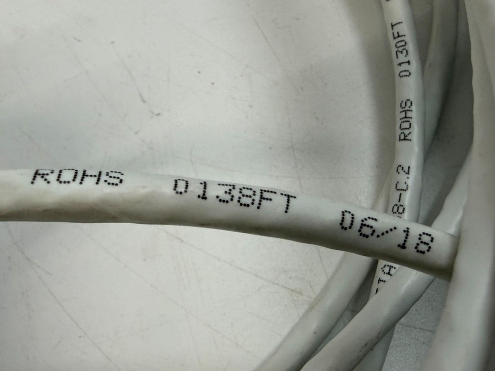 True Cable138FT Bulk Raw CAT6 Ethernet Cable (No Ends) White