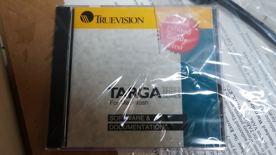 Targa 2000 RTX/Pinnacle Truevision, Stand Alone W/Documentation