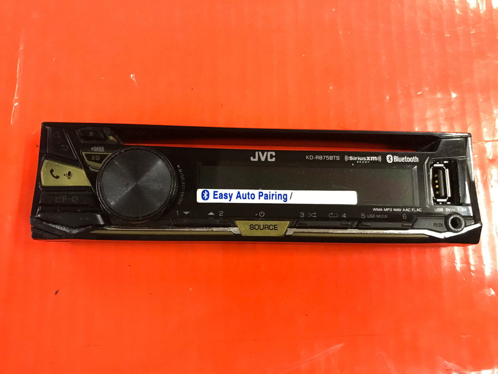 JVC KD-R875BTS Detachable Faceplate
