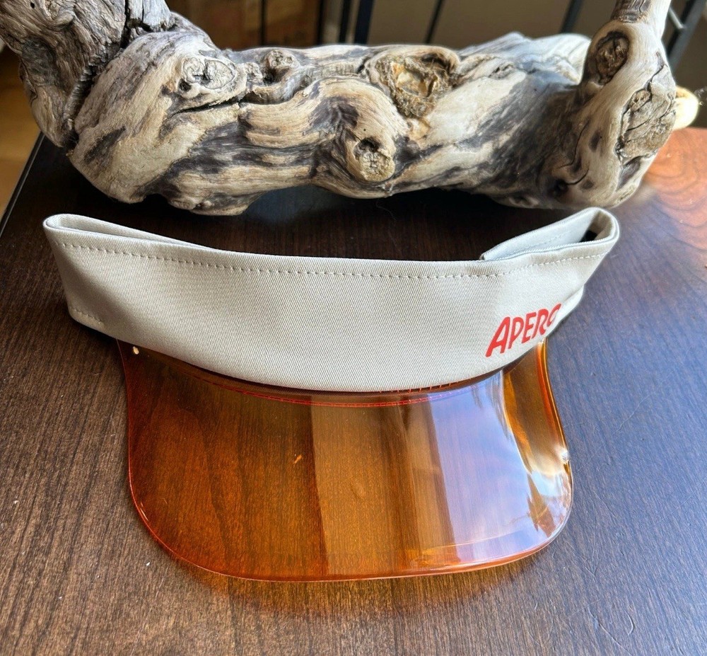 Aperol Spritz Clear Bill Adjustable Visor Hat **BRAND NEW**