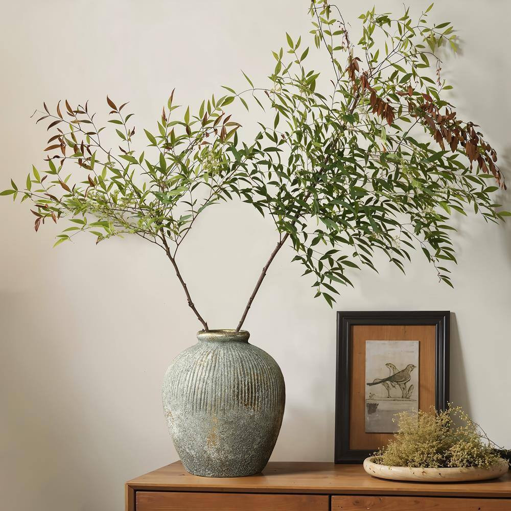 8.7 In. Mutli-Colored Ceramic Bud Vase