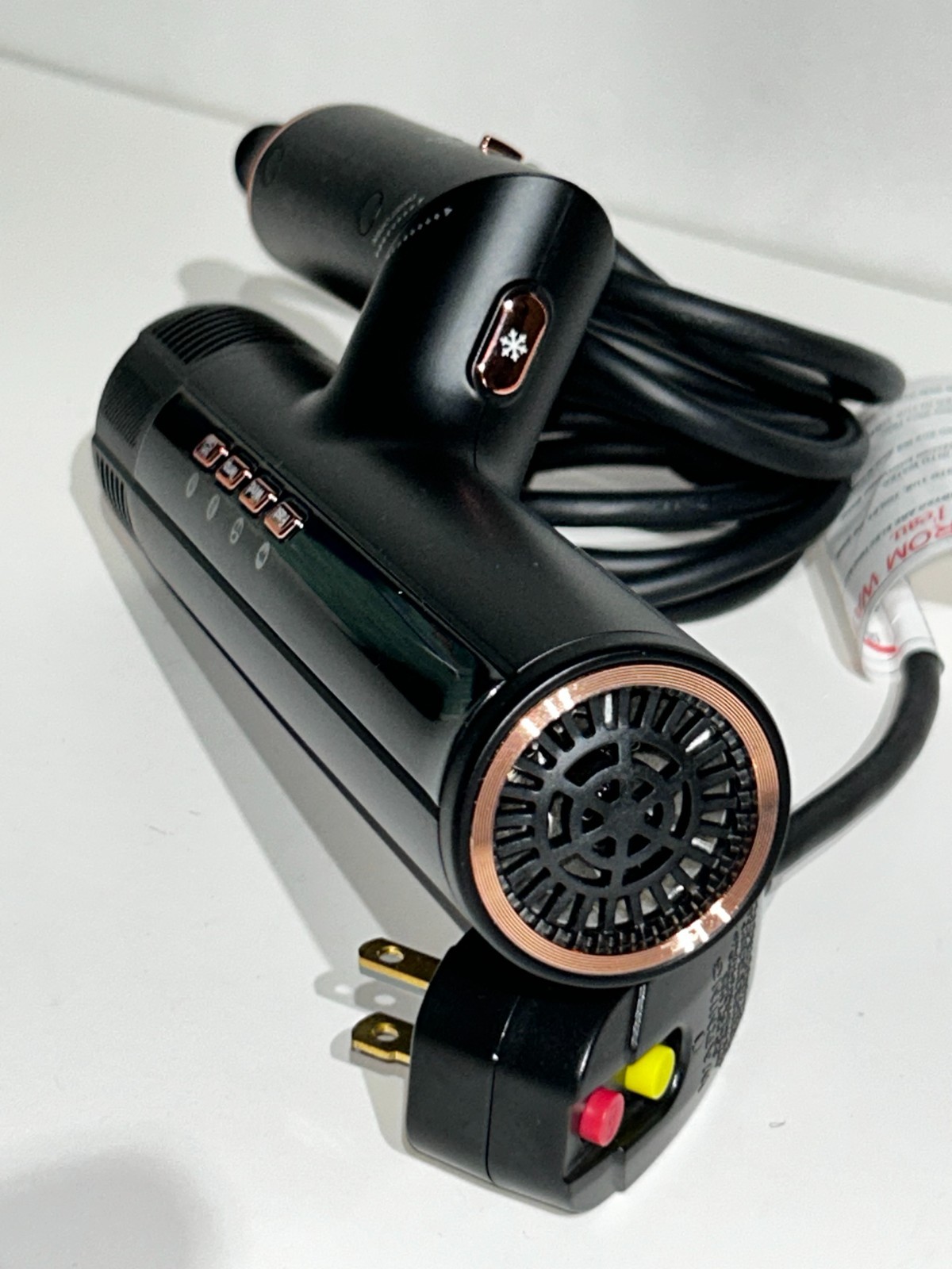 SRILabsDryQ Hair Dryer Lightweight Foldable Powerful Quiet Infrared & Ionic Tech