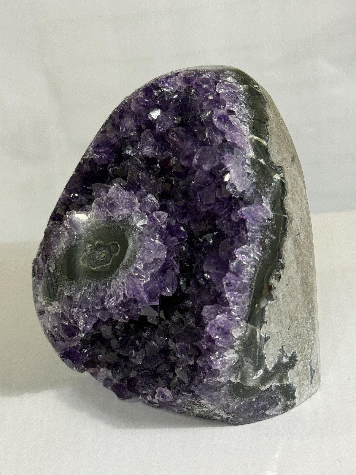 Amethyst Stalactites Crystal Geode Specimen