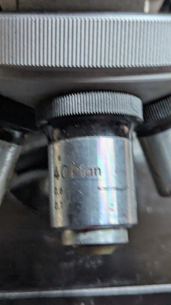 *Untested* Nikon S Microscope With Transformer And Objectives - Powers On L-KE?