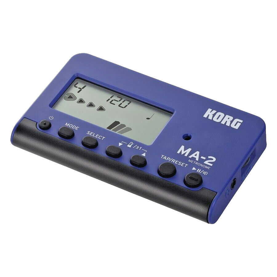 Korg MA2 Digital Desktop Metronome Bar Count Timer Pendulum Tap Time