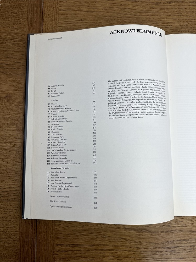 THE DICTIONARY OF STAMPS IN COLOUR JAMES A. MACKAY HC DJ 1973 First Printing VTG