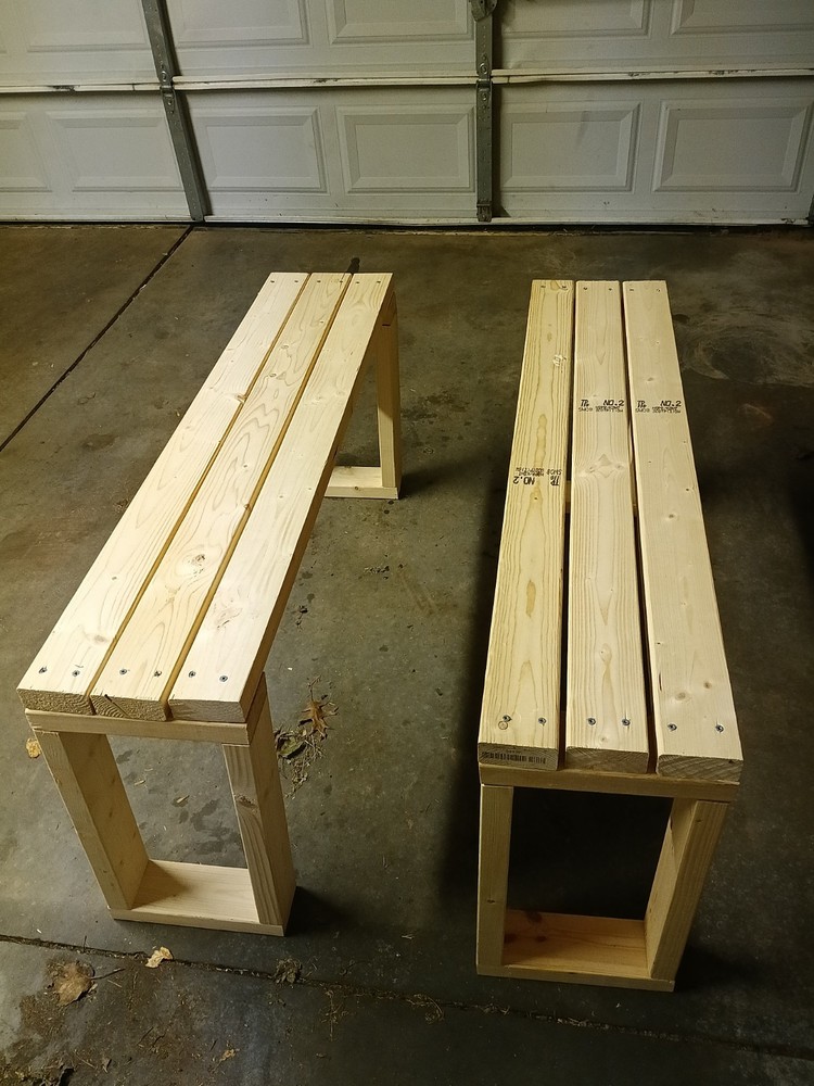2Big Benches Solid Wood