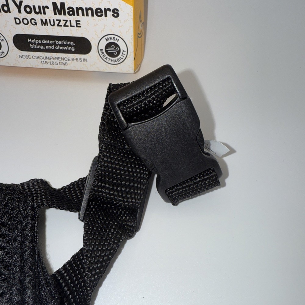 Every Yay SMALL Dog Adjustable Nylon Muzzle with Mesh Breathability