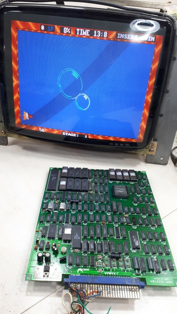 SPLASH * working orıjınal JAMMA PCB