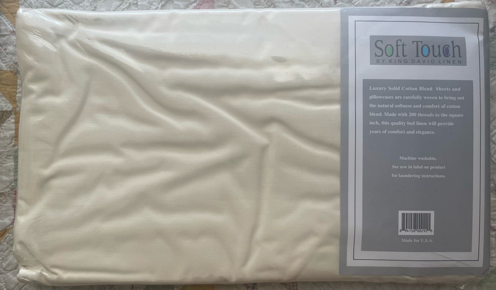 SOFT TOUCH QUEEN FLAT SHEET
