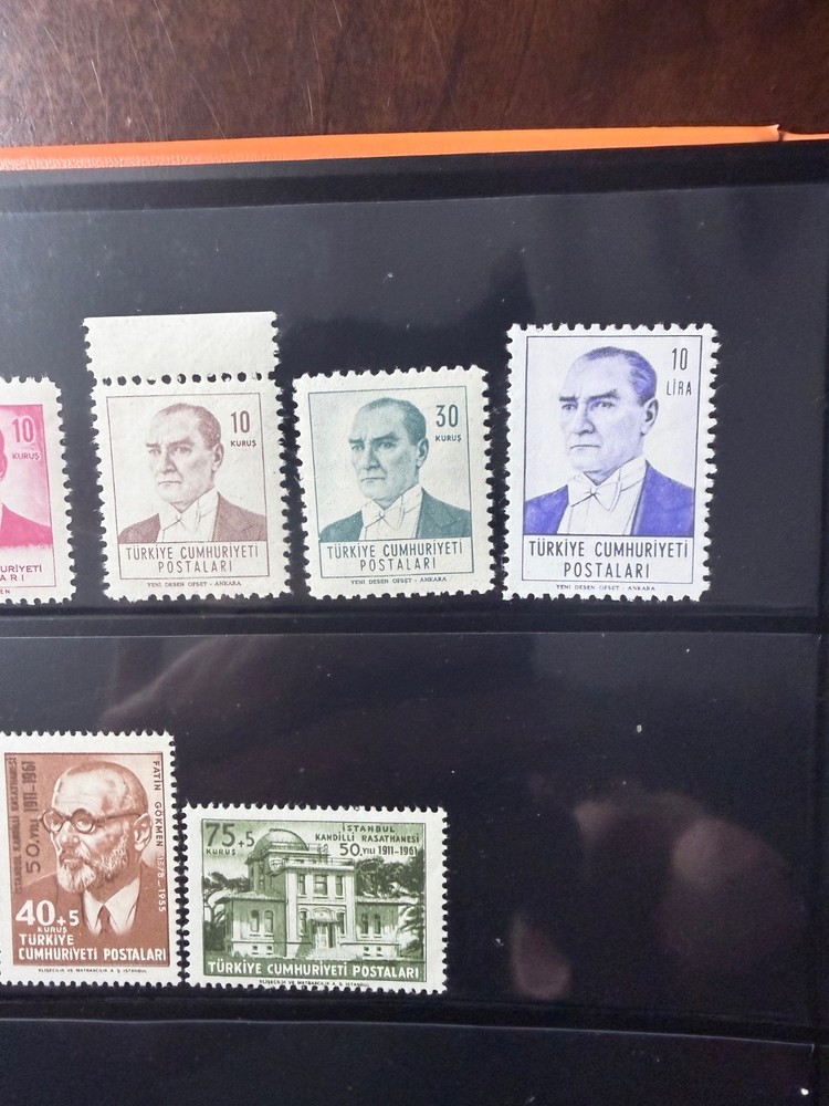 TURKEY 1961 COMPLETE YEAR SET MNH