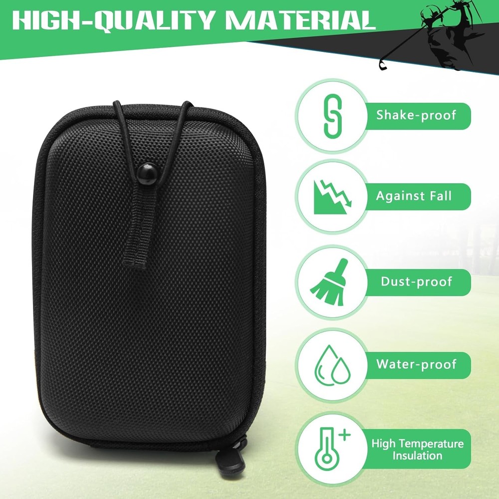 Golf Rangefinder Hard Shell Case, Case Universal Black