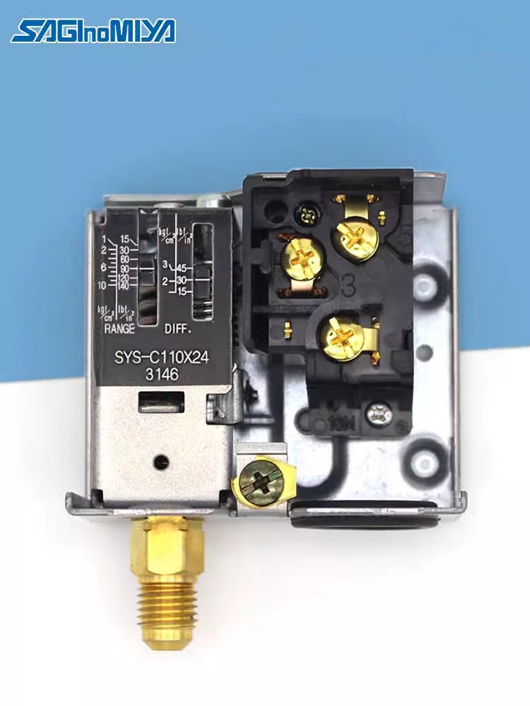 Saginomiya Pressure Controller SYS-C110X24 10 Kgf/cm2 Automatic Reset