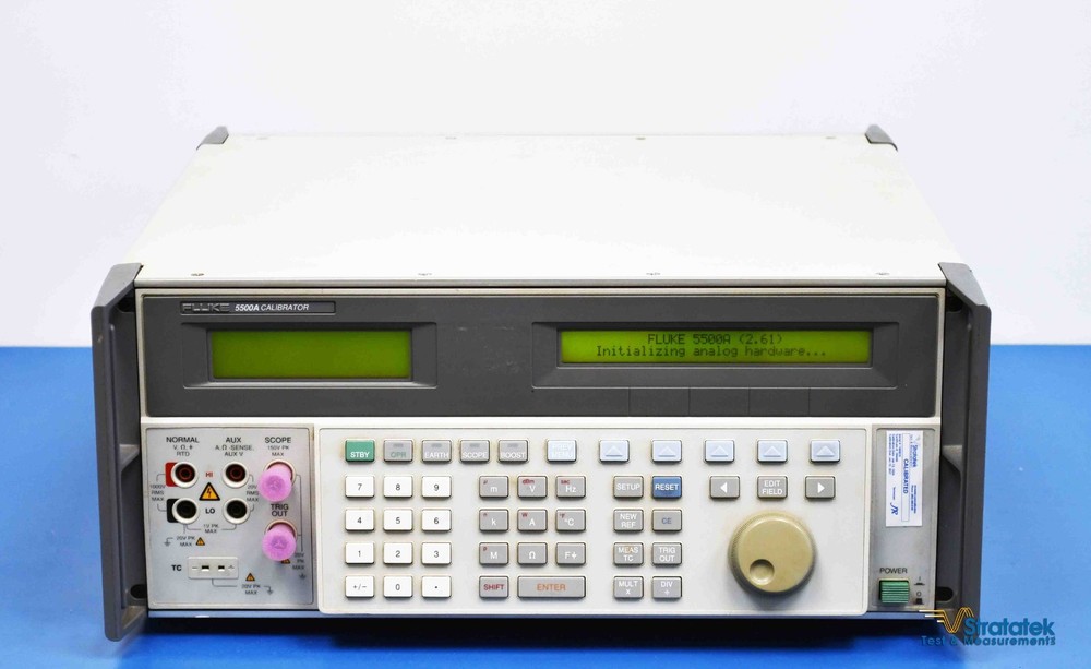 Fluke 5500A Multifunction Calibrator NIST Calibrated