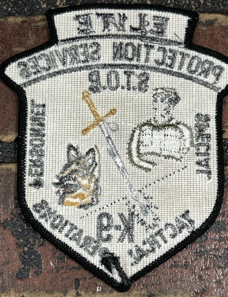 ELITE K-9 Security Service Patch Tactical Operations