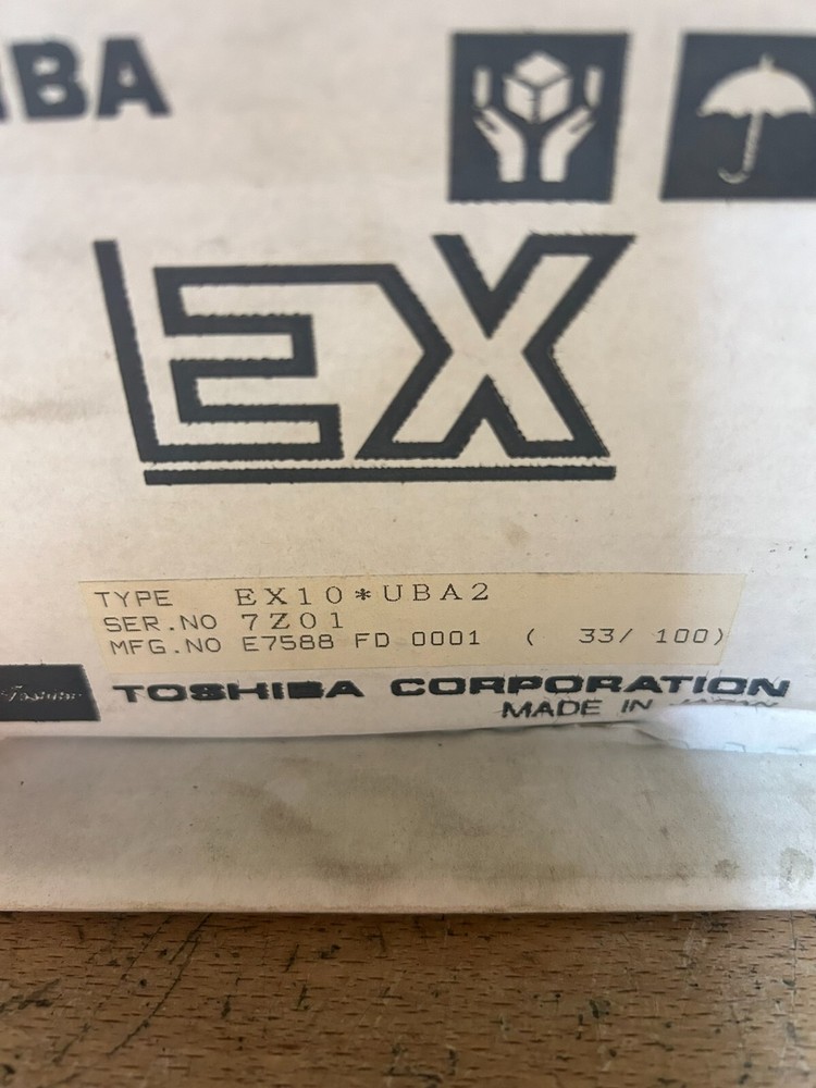 TOSHIBA EX10-UBA2 PROGRAMMABLE CONTROLLER CHASSIS-NEW IN BOX