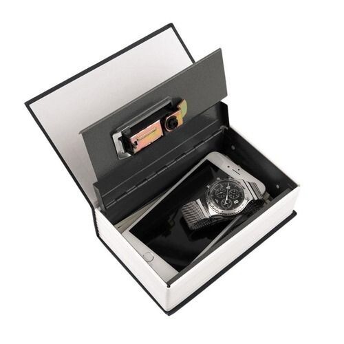KEY LOCKING BOOK SAFE DIVERSION HIDDEN HIDEAWAY COMPARTMENT SECURITY STASH SAFE