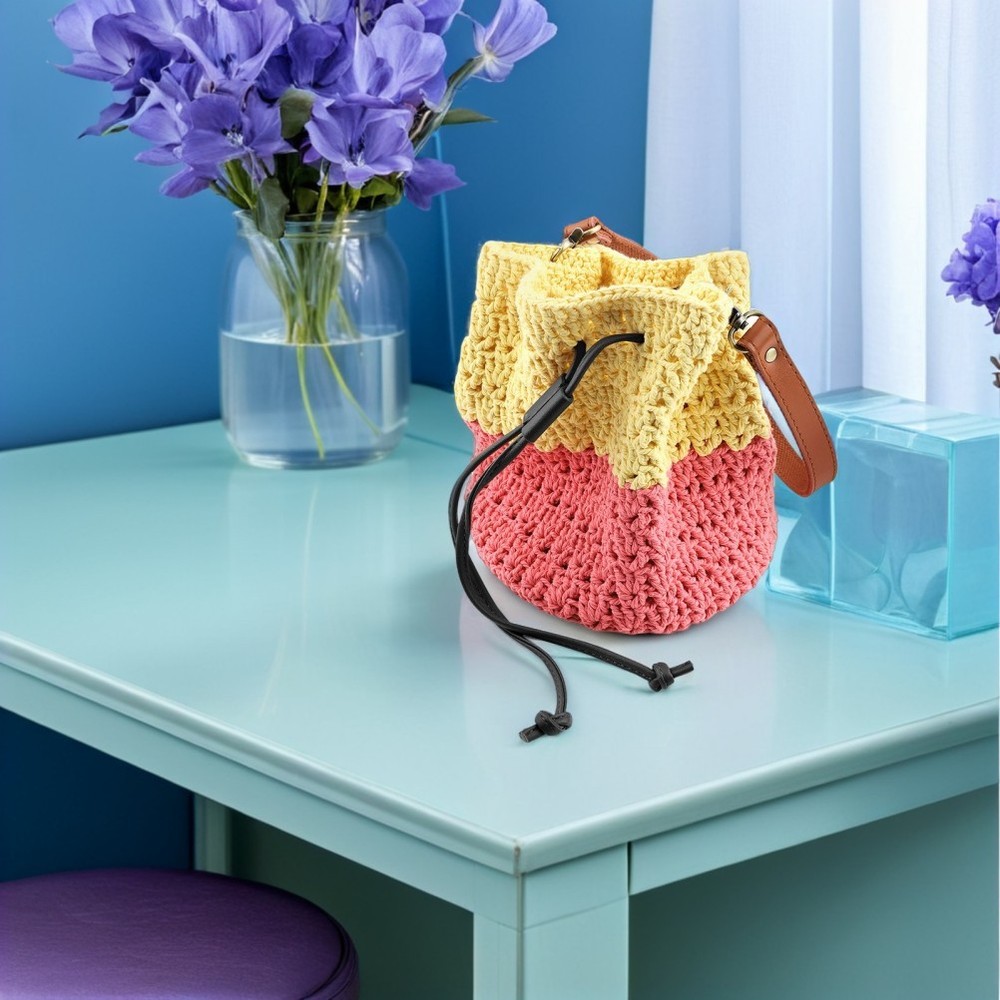 3 PCS Bucket Bag Replacement Strap Drawstring Cord Detachable Pull