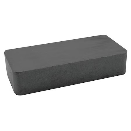 Block Magnet, 3.2 Lb. Pull,  10E790