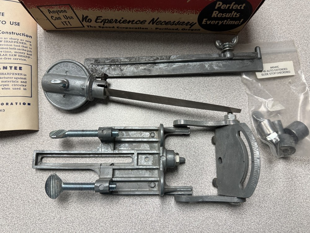 Speed Circular Saw Sharpener